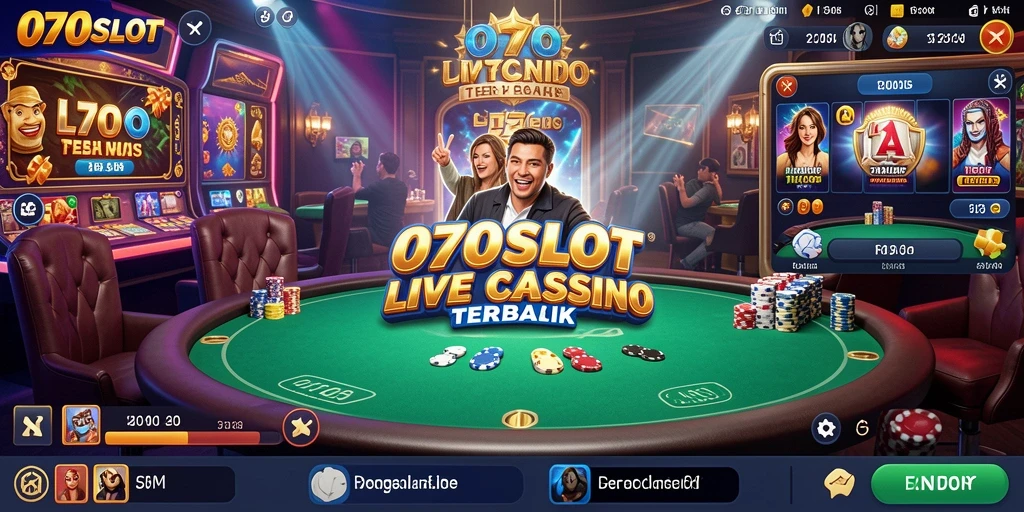 Tampilan gameplay seru di 070SLOT dengan dealer profesional.