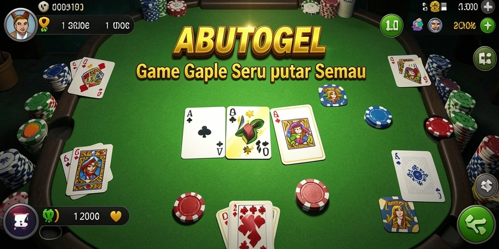 Screenshot menampilkan pertarungan seru dalam gameplay Gaple.