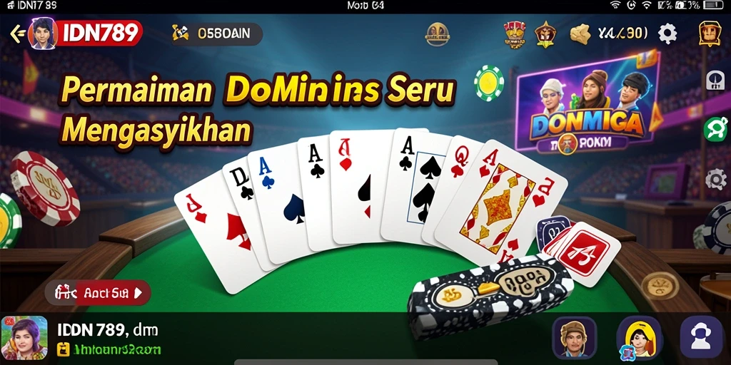 Tampilan utama gameplay IDN789 yang seru dan interaktif.