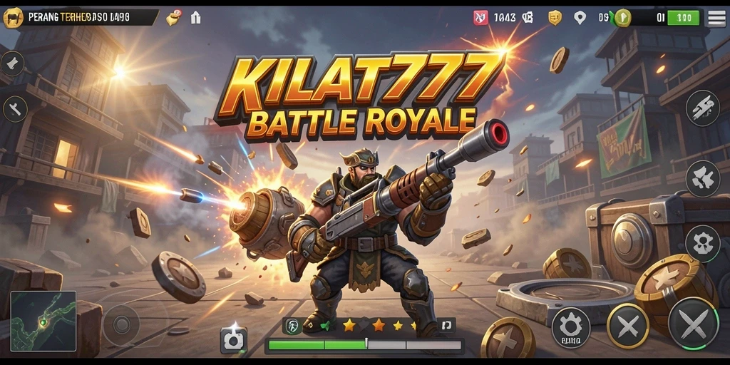 Tampilan aksi seru dalam pertempuran KILAT777.