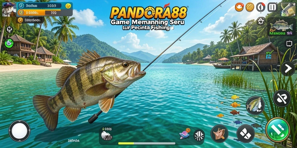 Tangkapan ikan besar dalam gameplay PANDORA88 yang seru.