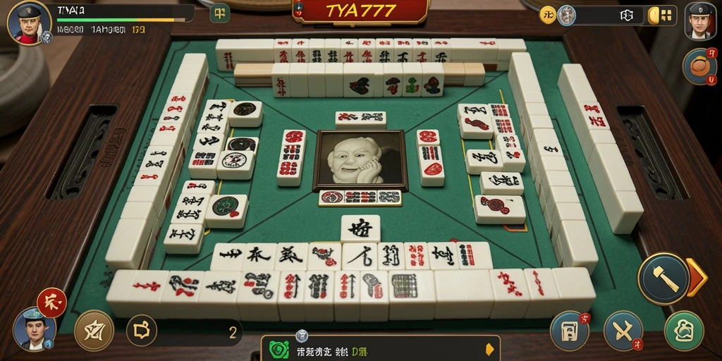Tampilan screenshot gameplay Mahjong di TYA777 yang menarik dan seru.