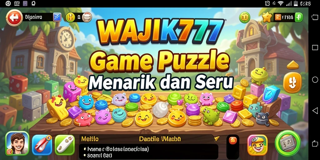 Tampilan gameplay WAJIK777 yang menantang dan seru.