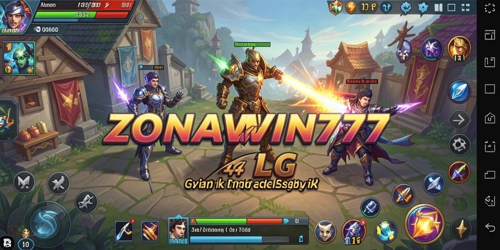 Tampilan gameplay ZONAWIN777 yang seru dan menantang.